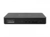 Stacja dokująca Conceptronic 17-1 USB-C->HDMI DP 4K/60Hz GbE USB-C bk